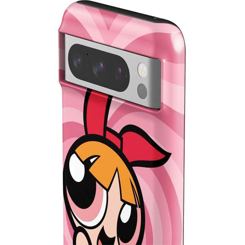 Cartoon Network Powerpuff Girls Blossom Pink Hearts Google Pixel 8 Pro Impact Case